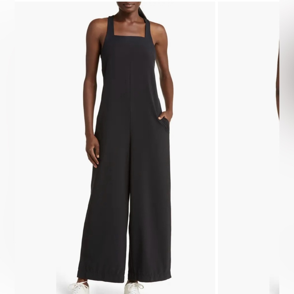 Getaway Relaxed Sleeveless Wide Leg Jumpsuit
Zella